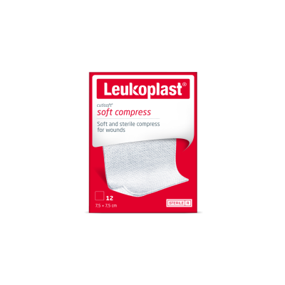 LEUKOPLAST CUTISOFT 7,5 X 7,5CM STERILE (79995-02) 12 KPL